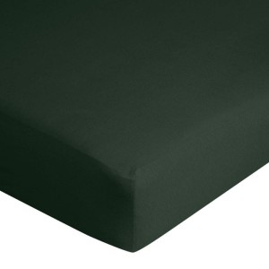D91 Prześcieradło jersey z gumką 140x200 c.zielony