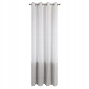 Firana gotowa 140x250 Eurofirany Joanna b+sreb