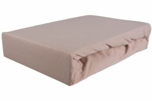 Prześcieradło jersey z gumką 180x200 beż