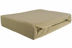 Prześcieradło jersey z gumką 160x200 khaki