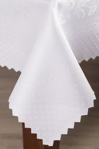 Obrus 140x280 Belissa 3002 biały