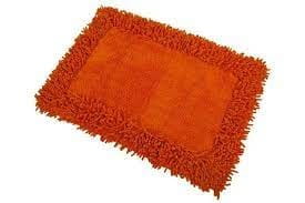 Dywanik łazienkowy 75x150 Eurofirany Eric pomarańcz