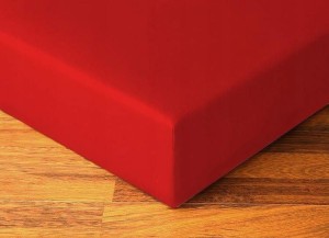 Prześcieradło tradycyjne Carlo Brunni 220x220 satyna bordo