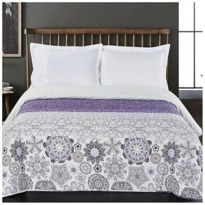 Narzuta 170x210 orientalna fiolet