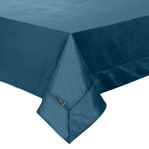 Serweta welurowa 85x85 Eurofirany Velvet granat