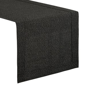 Bieżnik 40x140 Eurofirany Stella 1 czarny