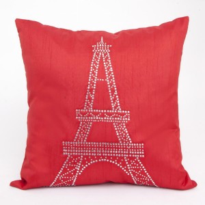 Poszewka 40x40 Eurofirany Paris 2 czerwony