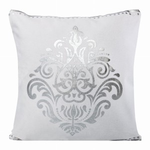 Poszewka 40x40 Eurofirany Taida 2 b+srebrny