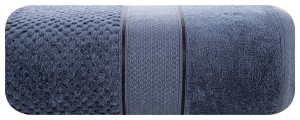 Ręcznik 70x140 Eurofirany Jessi granat