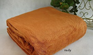 Koc z mikrofibry 160x210 Elway rudy