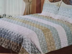 Wyprzedaż narzuta 220x240 Markizeta zielony krem
