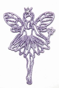 Ozdoba choinkowa Eurofirany fairy 4-6 fiolet