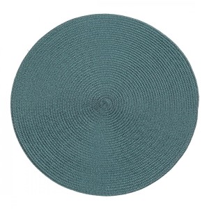 Podkładka glamour Eurofirany 38cm Judy 1 ciemny turkus