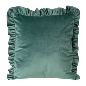 POSZEWKA VELVET 25 45 X 45 CM CIEMNOMIĘTOWY