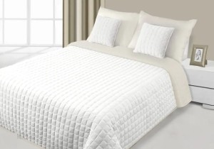 Narzuta 220x240 Eurofirany Paula kremowa velvet