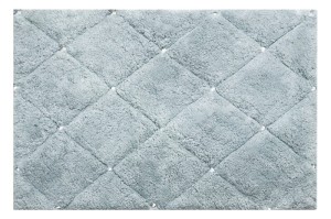 Dywanik glamour EuroFirany CHIC2 60x90 srebrny