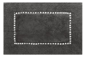 Dywanik glamour EuroFirany CHIC 60x90 stal