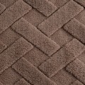 KOC D91 CARO 170 X 210 CM CIEMNOBEŻOWY