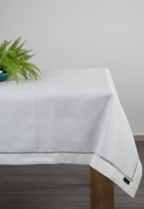 OBRUS EMILY 140 X 180 CM BIAŁY