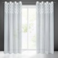 FIRANA GOTOWA ANET 140 X 250 CM BIAŁY