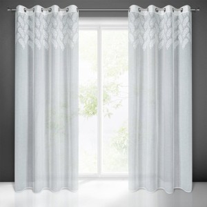 FIRANA GOTOWA ANET 140 X 250 CM BIAŁY