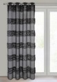 FIRANA GOTOWA MARGARET 140 X 250 CM CZARNY