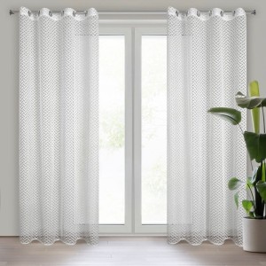 FIRANA GOTOWA LILY 140 X 250 CM BIAŁY