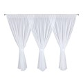 FIRANA GOTOWA DEK 400 X 160 CM BIAŁY