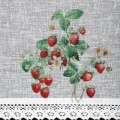 FIRANA GOTOWA KSENIA NA TAŚMIE 150 X 30 CM BIAŁY