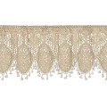 FIRANA GOTOWA MOLY NA TAŚMIE 150 X 30 CM JASNOBEŻOWY