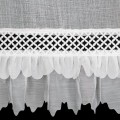 FIRANA GOTOWA KATRIN NA SZELKACH 150 X 40 CM BIAŁY