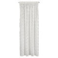 FIRANA GOTOWA DAISY NA TAŚMIE 130 X 270 CM BIAŁY