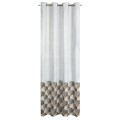 ZASŁONA GOTOWA D91 GINA 140 X 250 CM BIAŁY