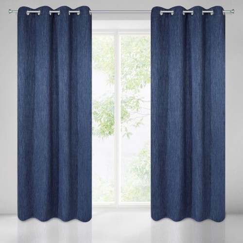 ZASŁONA GOTOWA ROSSIE 140 X 250 CM GRANATOWY