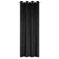 ZASŁONA GOTOWA LILI 140 X 250 CM CZARNY