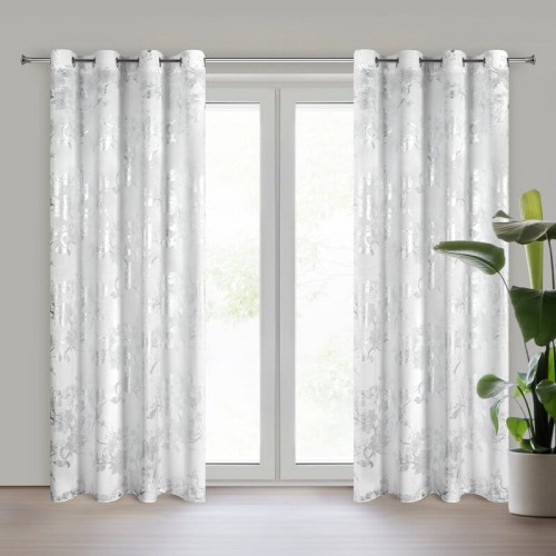 ZASŁONA GOTOWA CELIA 140 X 250 CM BIAŁY