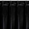 ZASŁONA GOTOWA MELANIE 80 X 270 CM CZARNY