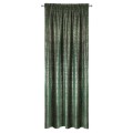ZASŁONA GOTOWA D91 CYPR NA TAŚMIE 140 X 270 CM ZIELONY