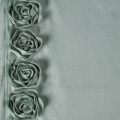 ZASŁONA GOTOWA ROSES 14 NA TAŚMIE 140 X 270 CM MIĘTOWY