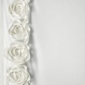 ZASŁONA GOTOWA ROSES 14 NA TAŚMIE 140 X 270 CM KREMOWY