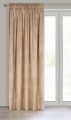 ZASŁONA GOTOWA MELANIE NA TAŚMIE 140 X 270 CM CIEMNOBEŻOWY