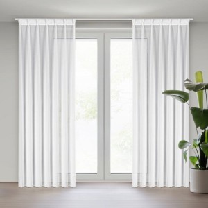 FIRANA GOTOWA RUBY 80 X 270 CM BIAŁY