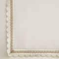 OBRUS LACE 40 X 180 CM KREMOWY