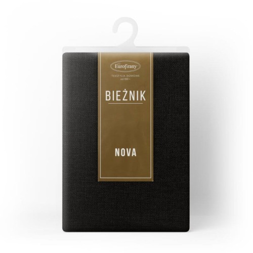 OBRUS STELLA 2 40 X 140 CM CZARNY