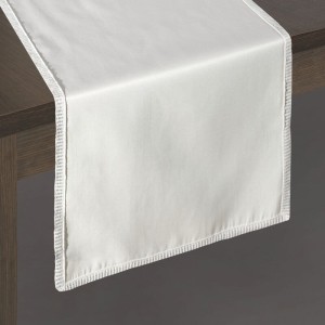 OBRUS DEKORACYJNY 35 X 140 CM BEŻOWY
