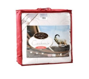 Kołdra AMW Imperial Cashmir 200x220 wełna kozia 1200g
