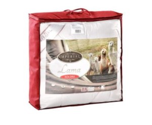 Kołdra AMW Imperial Lama ALPAKA 140x200 wełna 800g